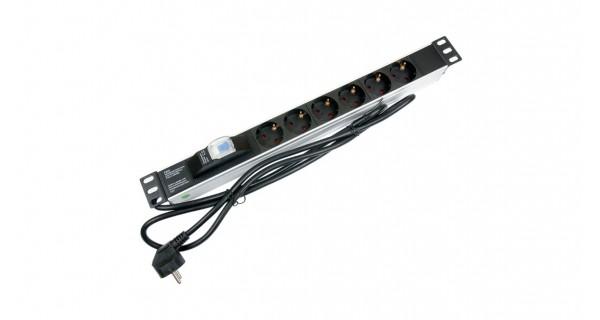 QTECH QS-PDU-1U-1P10-6DR-1,8М QTECH QS-PDU-1U-1P10-6DR-1,8М